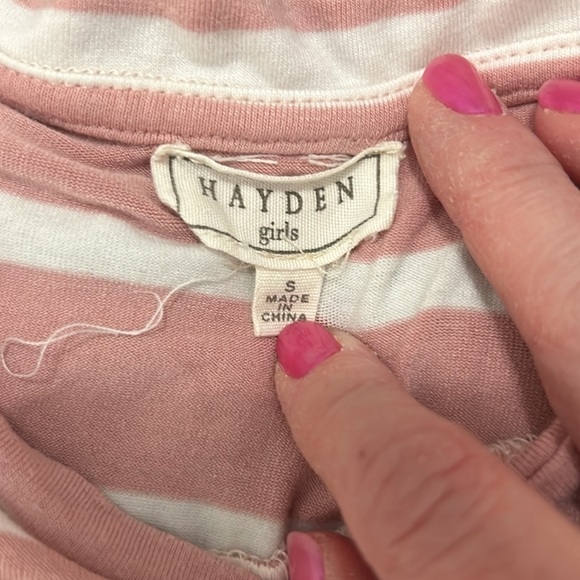 Girls cold shoulder top - Picture 3 of 3